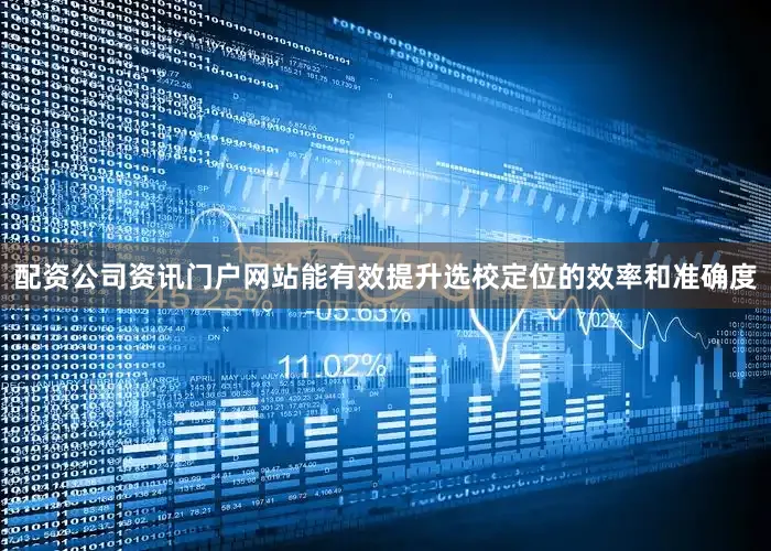 配资公司资讯门户网站能有效提升选校定位的效率和准确度